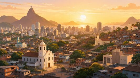 Evangélicos crescendo no Brasil