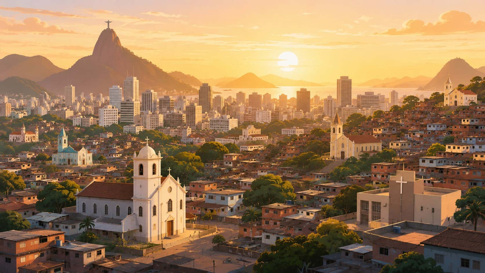 Evangélicos crescendo no Brasil