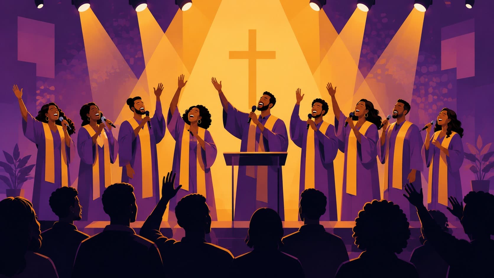 música gospel crescimento